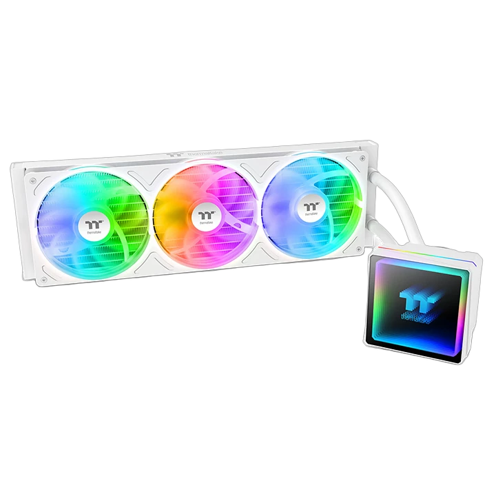 Thermaltake TH360 V3 ARGB Sync AIO Liquid Cooler - Snow Edition